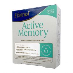Эфамол Брейн Мемори Актив / Efamol Brain Active Memory капсулы №30 в Кургане и области фото