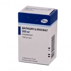 Далацин Ц фосфат р-р д/в/в и в/м введения 300 мг/2мл амп. 1шт в Кургане и области фото