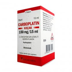 Карбоплатин (Carboplatin) Коцак 10мг/мл 15мл (150мг) 1шт в Кургане и области фото