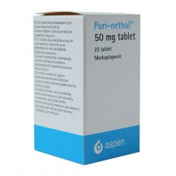 Пури-нетол (Пуринетол, Меркаптопурин) в таблетках 50мг N25 в Кургане и области фото