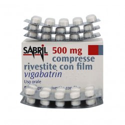 Сабрил (Sabril, Вигабатрин) в таблетках 500мг №50 в Кургане и области фото