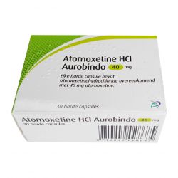 Атомоксетин HCL 40 мг Европа :: Аналог Когниттера :: Aurobindo капс. №30 в Кургане и области фото